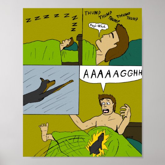 痛い目が覚める ポスター (正面)