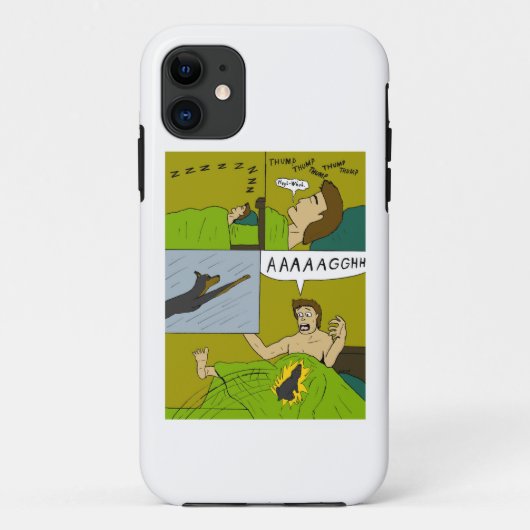 痛い目が覚める Case-Mate iPhoneケース (裏面)