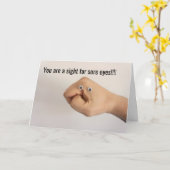 痛い目を見た恋しく思まえ！ カード (黄色い花)