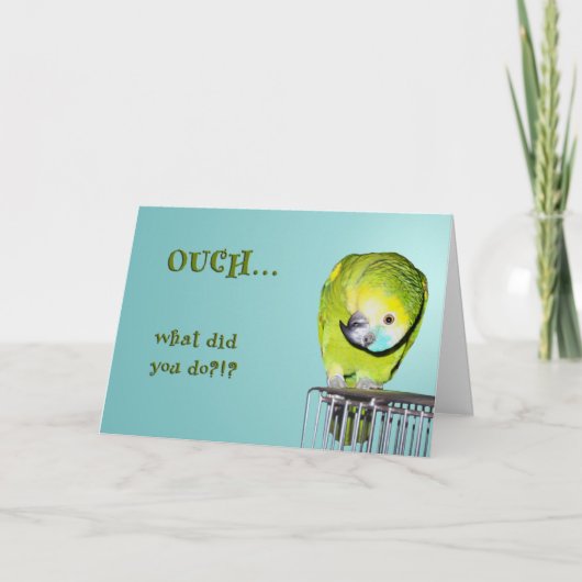 痛い！ カード (正面)