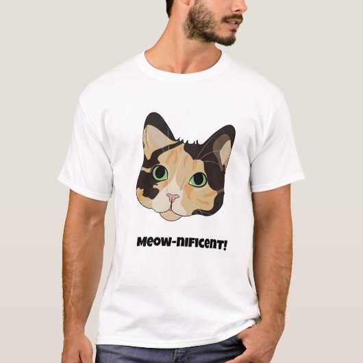 痛い！キャッおもしろいト Tシャツ (正面)