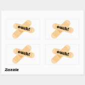 痛い！シール 長方形シール (シート)