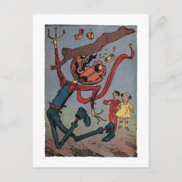 痛い！ヴィンテージ小さな魔法使い ポストカード