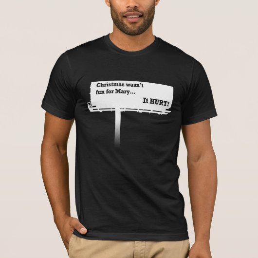 痛い!(白) Tシャツ (正面)