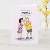 痛おもしろいい70誕生日 カード (黄色い花)