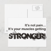 痛くはない… ポストカード (正面/裏面)