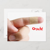 痛っ！ ポストカード (正面/裏面)