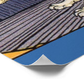 痛っ！犬が犬をかむ ポスター (角)