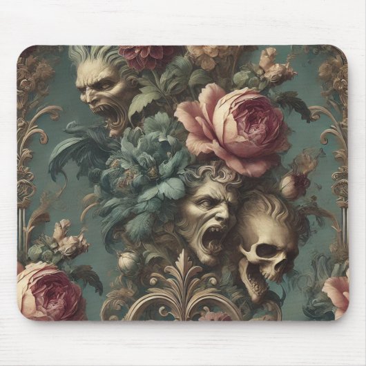 痛みから遠い道 – ゴシックビクトリアン マウスパッド (正面)