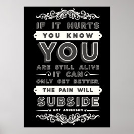 痛みがプレミアムポスターを消す ポスター