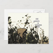 痛みが刑務所に入る ポストカード (正面/裏面)