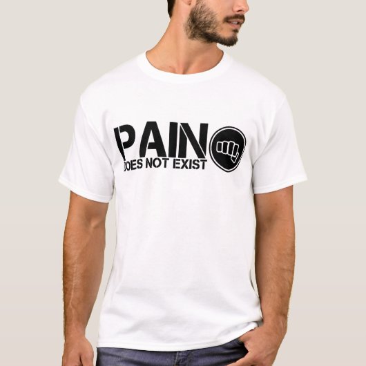 痛みが存在しない Tシャツ (正面)