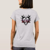 痛みと喜び Tシャツ (裏面)