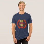 痛みなくして得るものなし – 限界を超えろ Tee トライブレンドＴシャツ (正面全面)