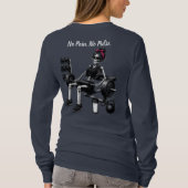 痛みなくして脈動なし Tシャツ (裏面)