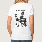 痛みなくして脈動なし Tシャツ (裏面)