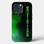 痛みなしゲイン作業懸命緑 Case-Mate iPhoneケース (裏面)