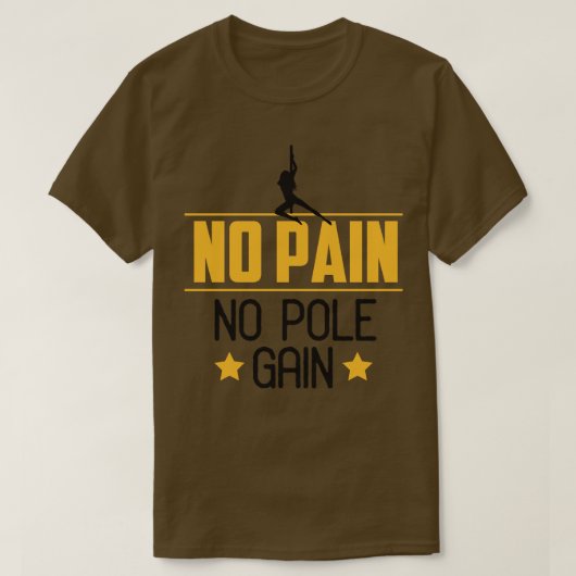 痛みなしポールゲイン Tシャツ (デザイン正面)