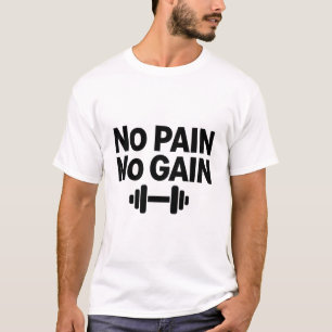 痛みのないモチベーション Tシャツ