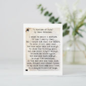 痛みの写真 ポストカード (スタンド正面)