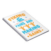 痛みの固定と利益の創出 ノートブック (右側)