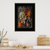 痛みの女神(大) ポスター (キッチン)