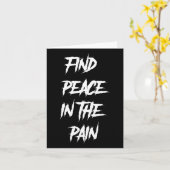 痛みの平和メンタルヘルス自殺認識度 カード (黄色い花)