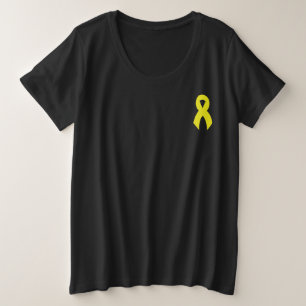 痛みの管理は自殺防止につながります  プラスサイズTシャツ