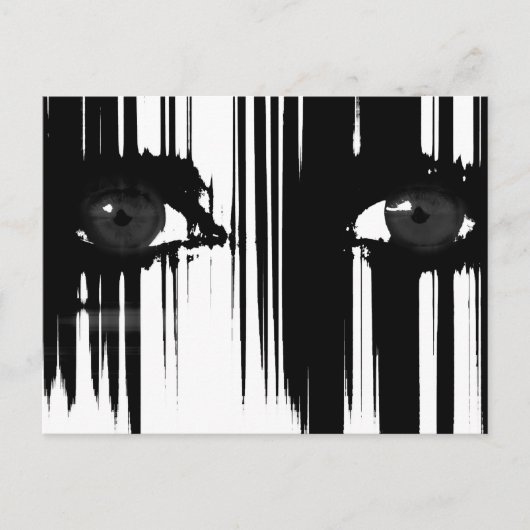 痛みの背後に隠れている ポストカード (正面)