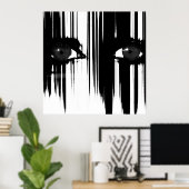 痛みの背後に隠れる ポスター (ホームオフィス)