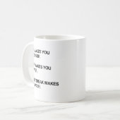 痛みはあなたを強くする.png コーヒーマグカップ (正面左)
