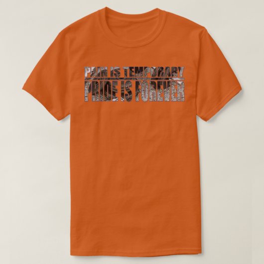 痛みは一時的である Tシャツ (デザイン正面)