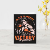 痛みは一時的な勝利は永遠である カード (黄色い花)