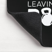 痛みは弱点離れあなたの体フィットネスジムWor マウスパッド (コーナー)