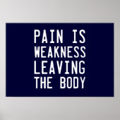 痛みは弱離れさの体 ポスター (正面)