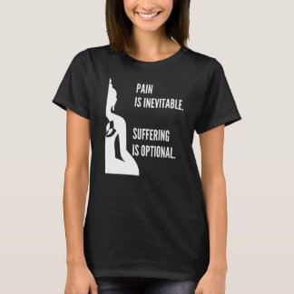 痛みは必然的な苦しみは任意の仏私である Tシャツ