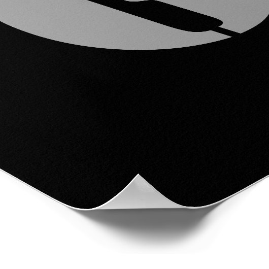 痛みは無い!重量挙げエクササイズジムポスター ポスター (角)