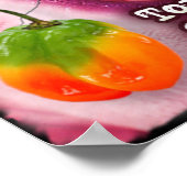 痛みは良い – トータルシルヘッドキャンバス ポスター (角)