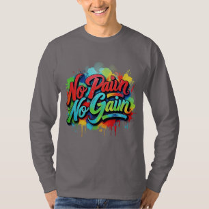 痛みも利き手も引き出せカラフルんやる気を起こさせる Tシャツ