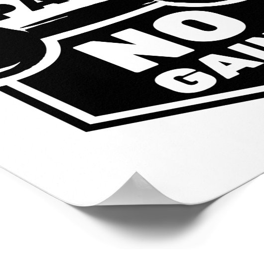 痛みも無し |ジムフィットネスやる気を起こさせる引用文 ポスター (角)