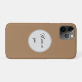 痛みも無し | GYMモチベーション引用文 |リグ Case-Mate iPhoneケース (裏面(横))