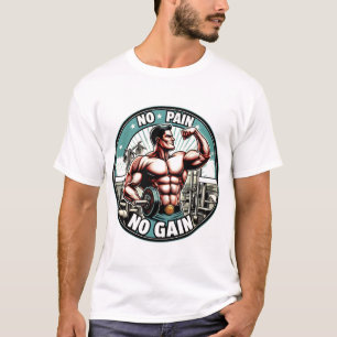 痛みも無し Tシャツ