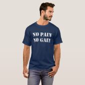 痛みも無し Tシャツ (正面フル)