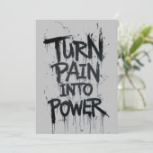 痛みを力に変える - インビテーション (スタンド正面)