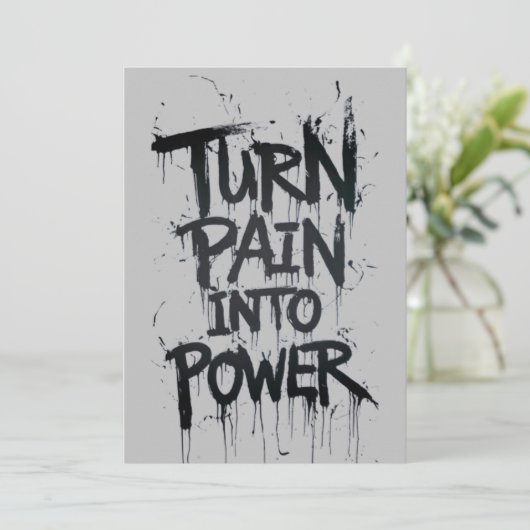 痛みを力に変える 招待状 (スタンド正面)