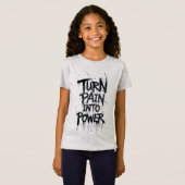 痛みを力に変える Tシャツ (正面フル)