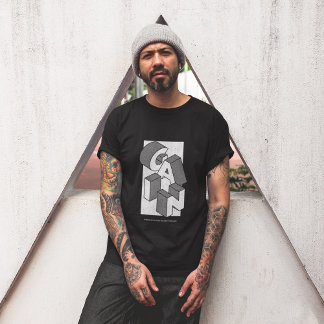 痛みを受け入れてジムの体力を解放する Tシャツ