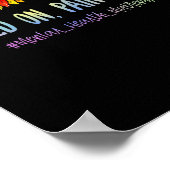 痛みを抑え続ける希望うつ病の精神衛生 ポスター (角)