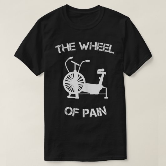 痛みアサルトバイクウォッドフィットネスWoの車輪を修理 Tシャツ (デザイン正面)