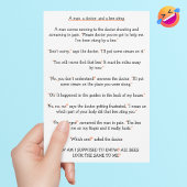 痛みドクター蜂の刺しジョークおもしろい誕生日 シーズンカード